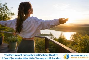 The Future of Longevity and Cellular Health A Deep Dive Into Peptides, NAD+ Therapy, and Biohacking